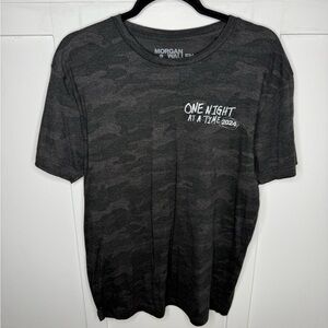 Black Camouflage Men's T-Shirt